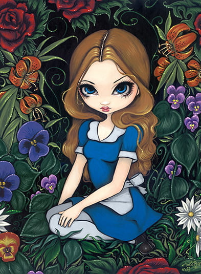 Alice and the Flowers