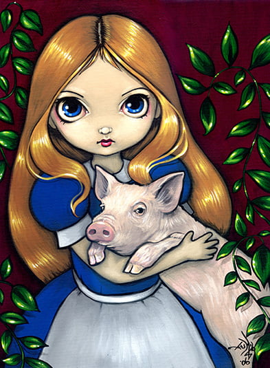 Alice and the Pig