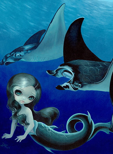 Manta Ray Mermaid